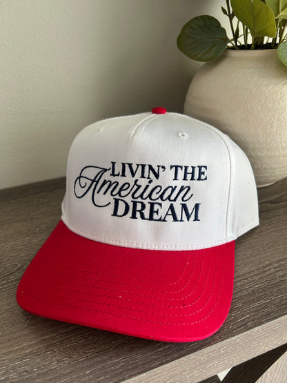 Livin’ the American Dream Canvas Hat