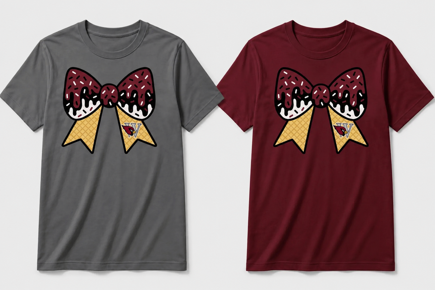 Edw girls drip tee