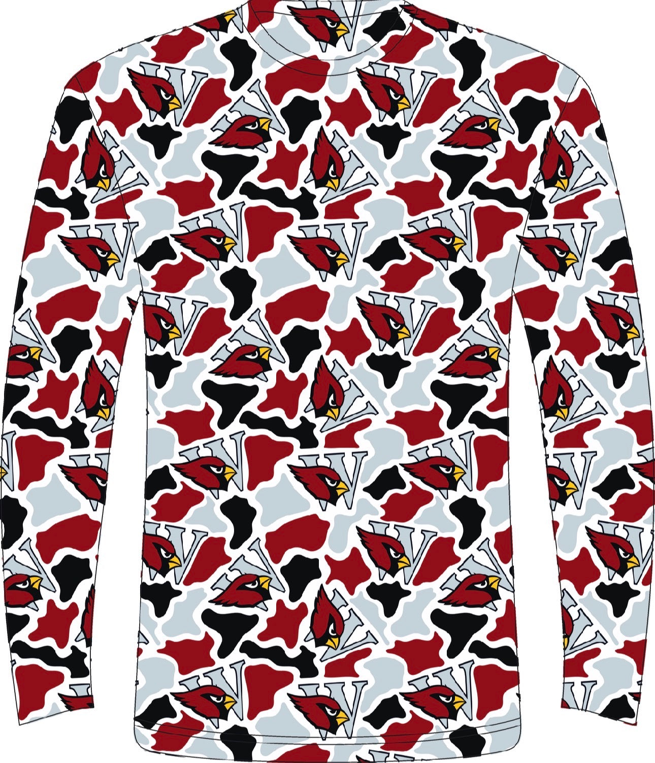 EDW Camo Long sleeve tee
