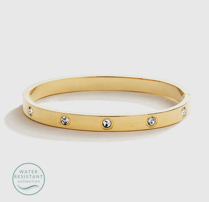 Water Resistant Hinged Bracelet (2 colors)