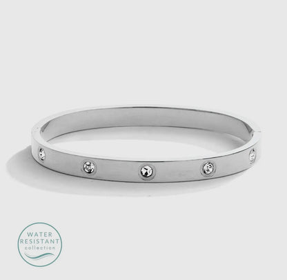 Water Resistant Hinged Bracelet (2 colors)