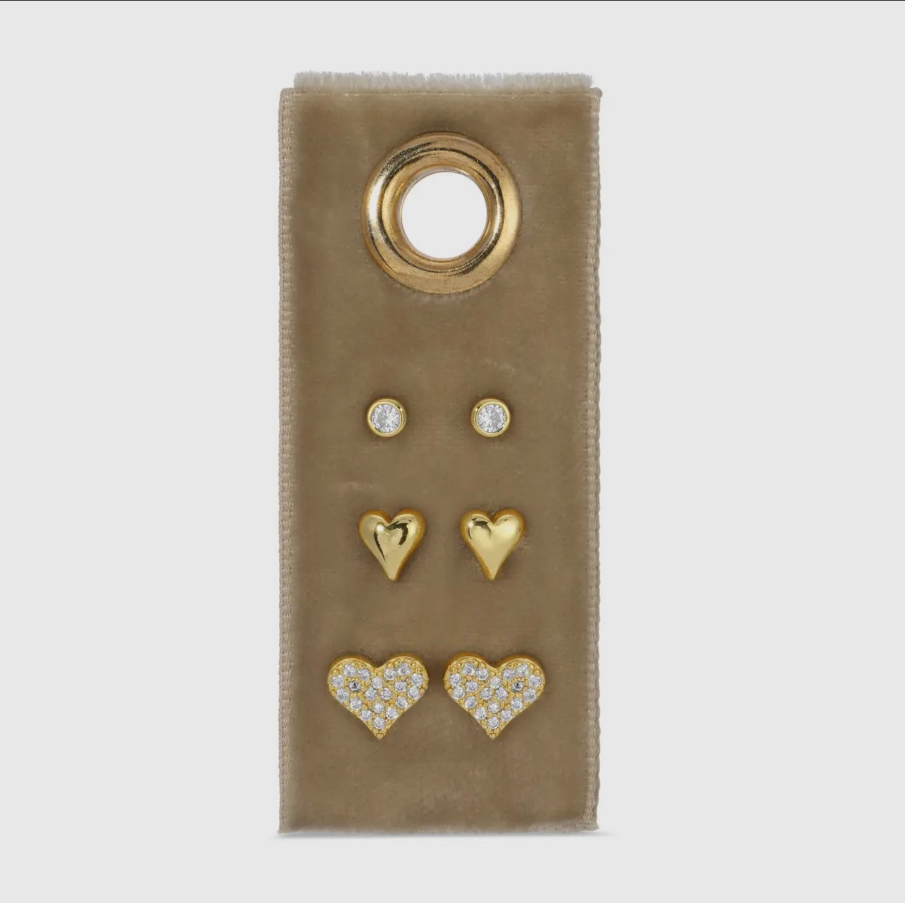Heart Set on Velvet Tag