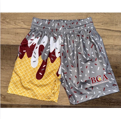 BCA drip shorts