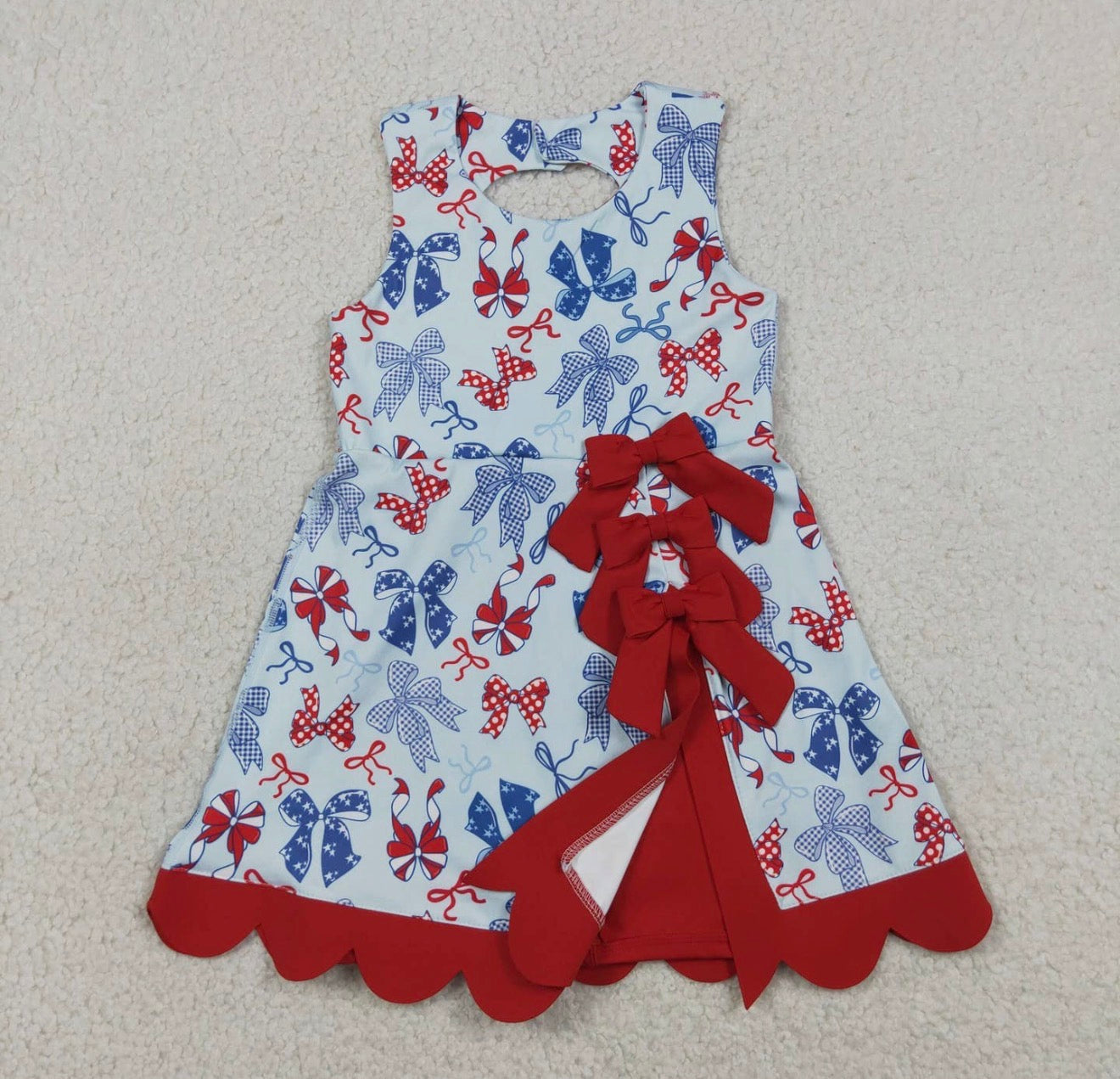 Flag and Bow Dress