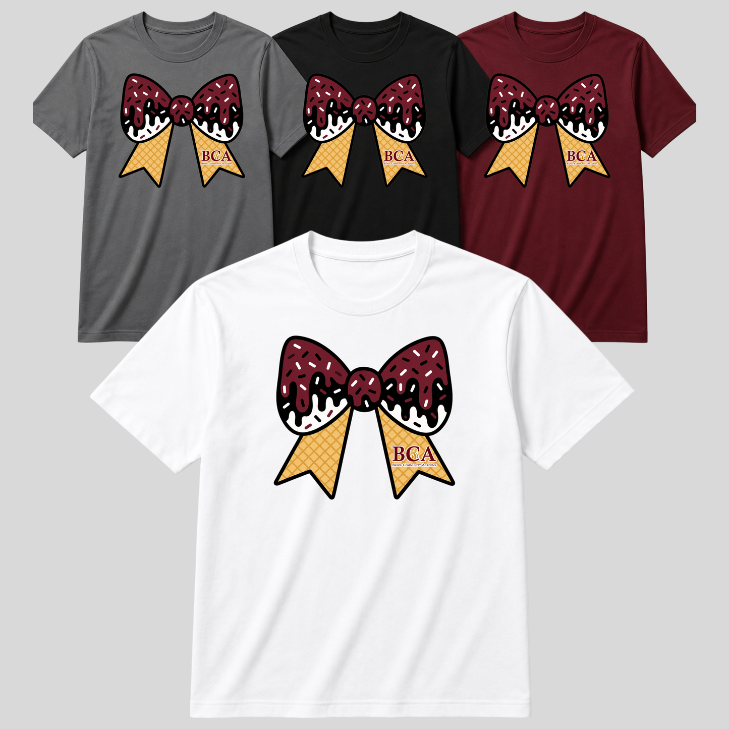 BCA Girls Bow Shirt