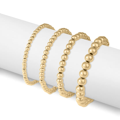 Stainless Steel Beaded Bracelets